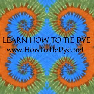 Learn How To Tie Dye at www.howtotiedye.net